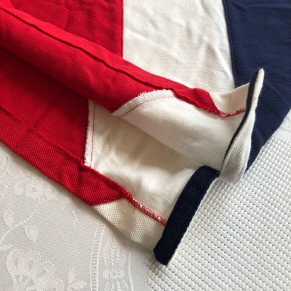 Polo Ralph Lauren Big Pony Rugby Shirt Men’s Size L Red/White/Blue Costomer-Fit - Picture 9 of 16